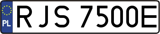 RJS7500E