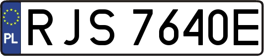 RJS7640E
