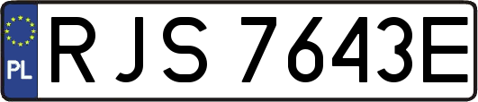 RJS7643E