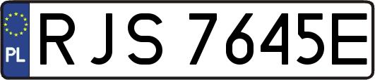 RJS7645E