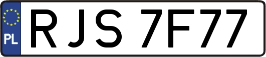RJS7F77