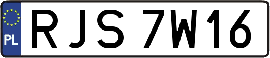 RJS7W16
