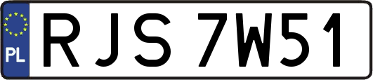 RJS7W51