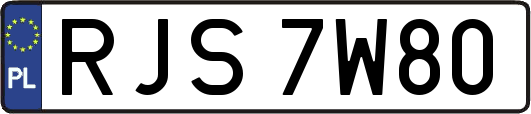 RJS7W80