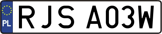 RJSA03W