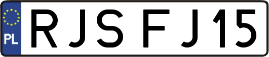 RJSFJ15