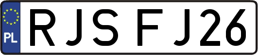RJSFJ26