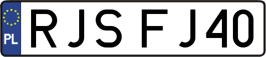 RJSFJ40