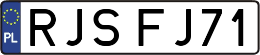 RJSFJ71