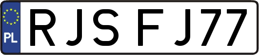 RJSFJ77