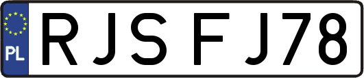 RJSFJ78