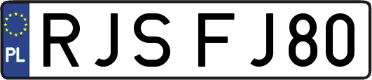 RJSFJ80