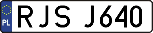 RJSJ640
