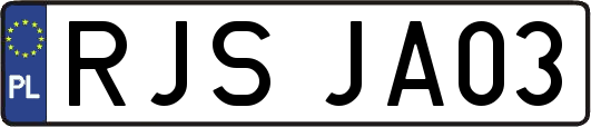 RJSJA03
