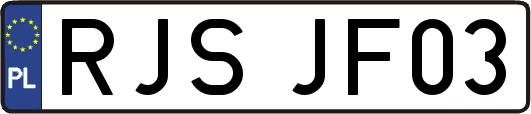 RJSJF03