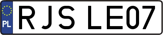 RJSLE07