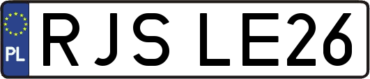 RJSLE26