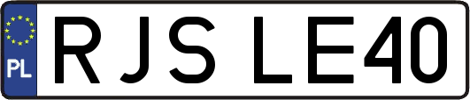 RJSLE40