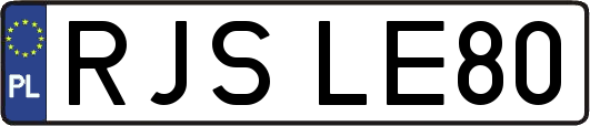 RJSLE80