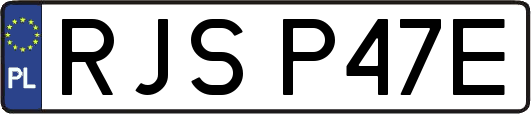RJSP47E