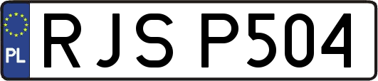 RJSP504