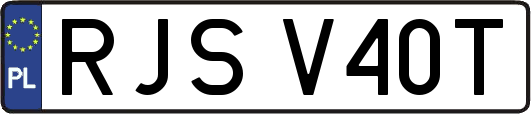 RJSV40T