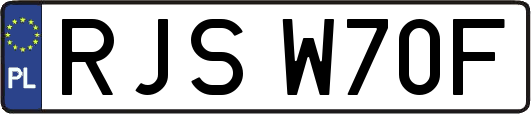 RJSW70F