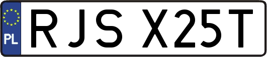 RJSX25T