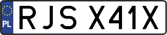 RJSX41X