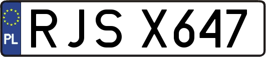 RJSX647