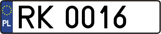RK0016