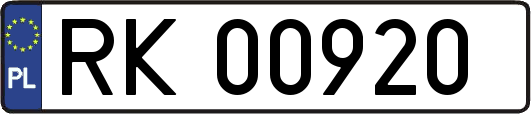 RK00920