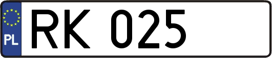 RK025