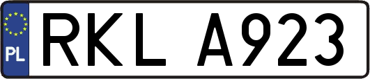 RKLA923