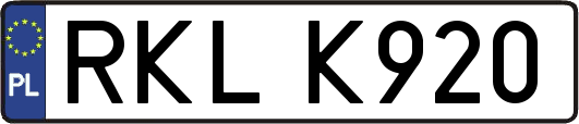 RKLK920