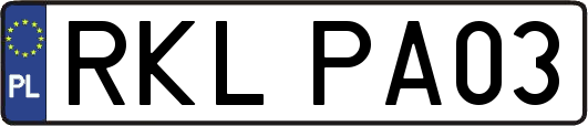 RKLPA03
