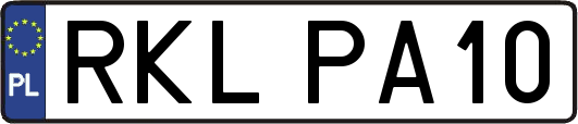 RKLPA10