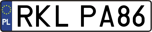 RKLPA86