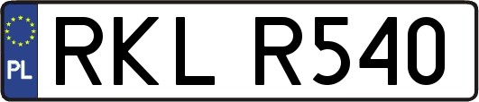 RKLR540