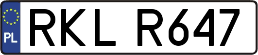 RKLR647