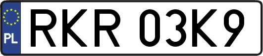 RKR03K9