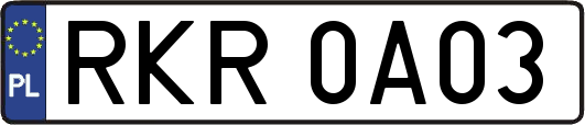 RKR0A03