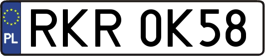 RKR0K58