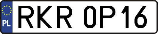 RKR0P16