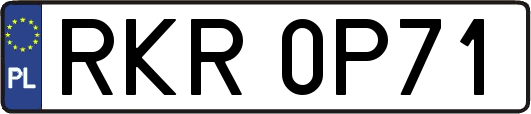 RKR0P71