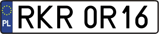 RKR0R16