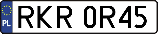 RKR0R45