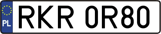 RKR0R80