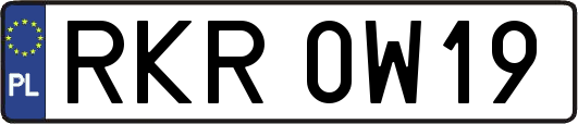 RKR0W19