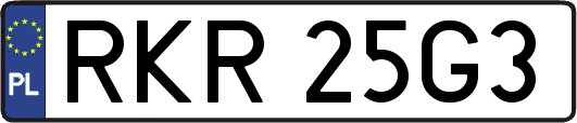 RKR25G3